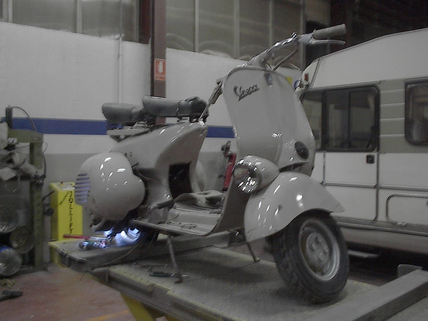 Particolare sabbiato — Carrozzeria Pallanch